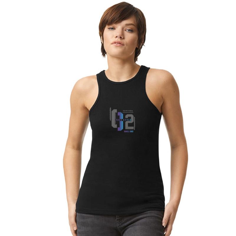 Abstract Neon NYC Street Art Design