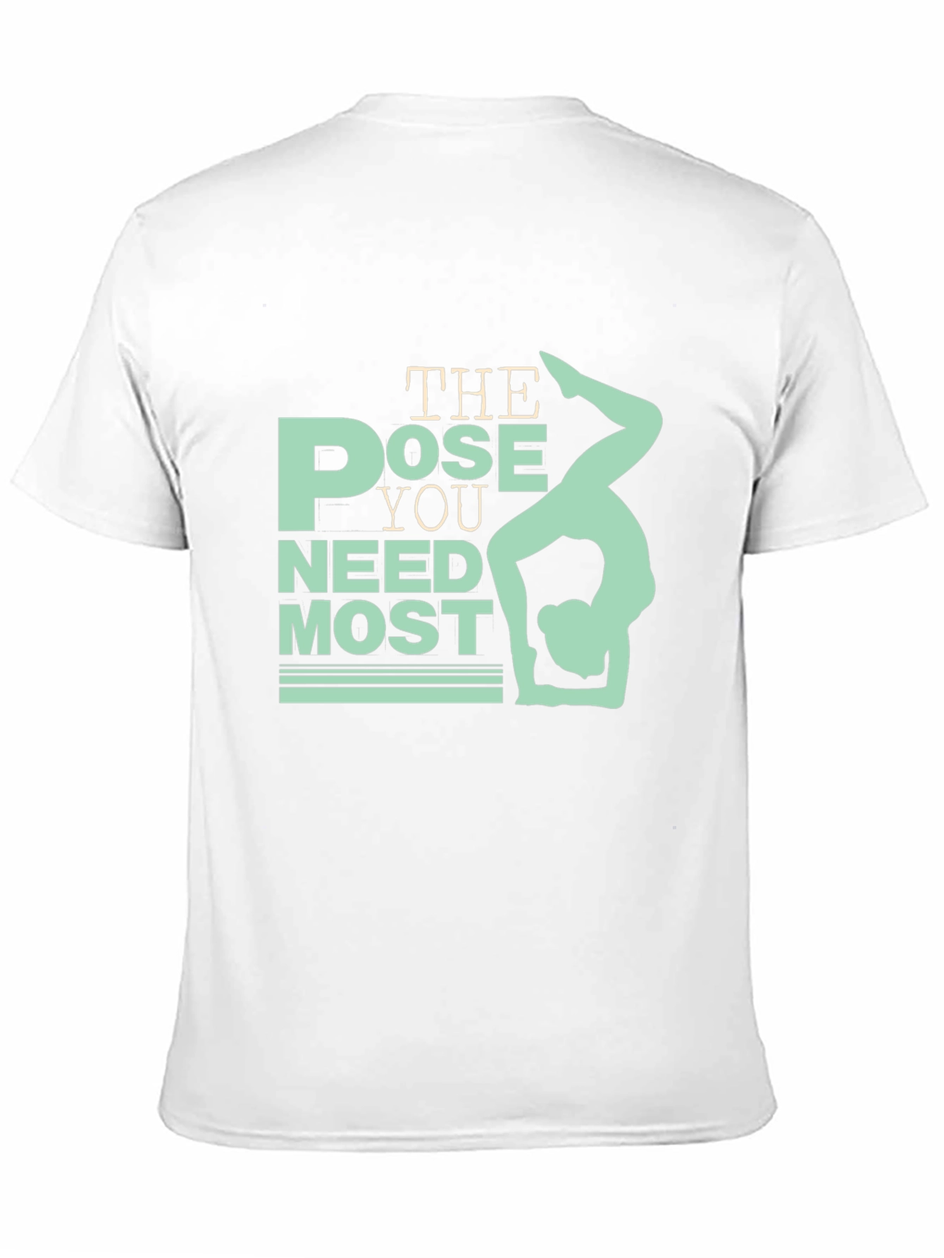 Yoga Pose Graphic Tee - Need Most