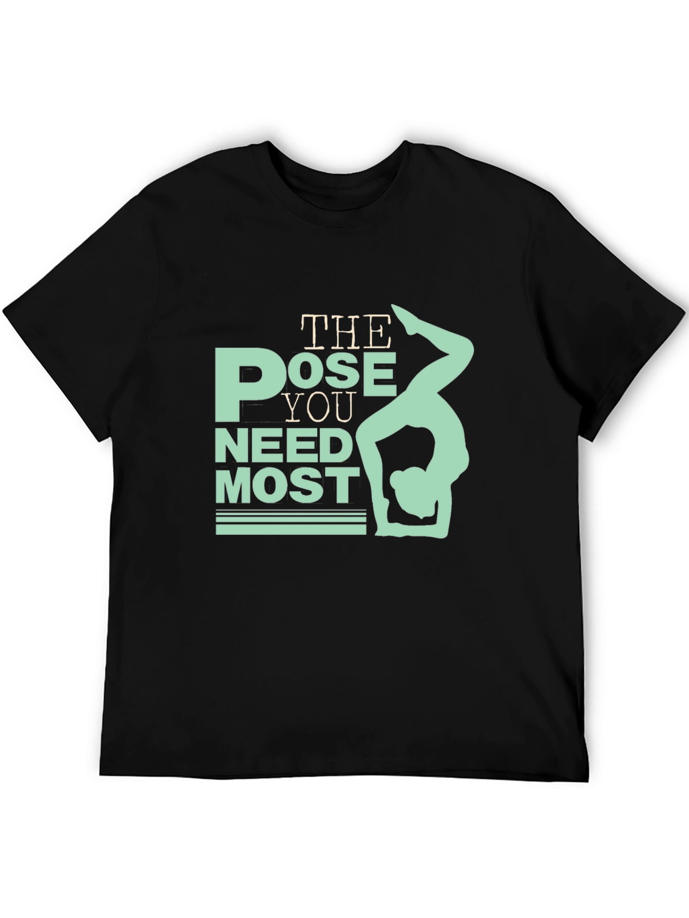 Yoga Pose Graphic Tee - Need Most
