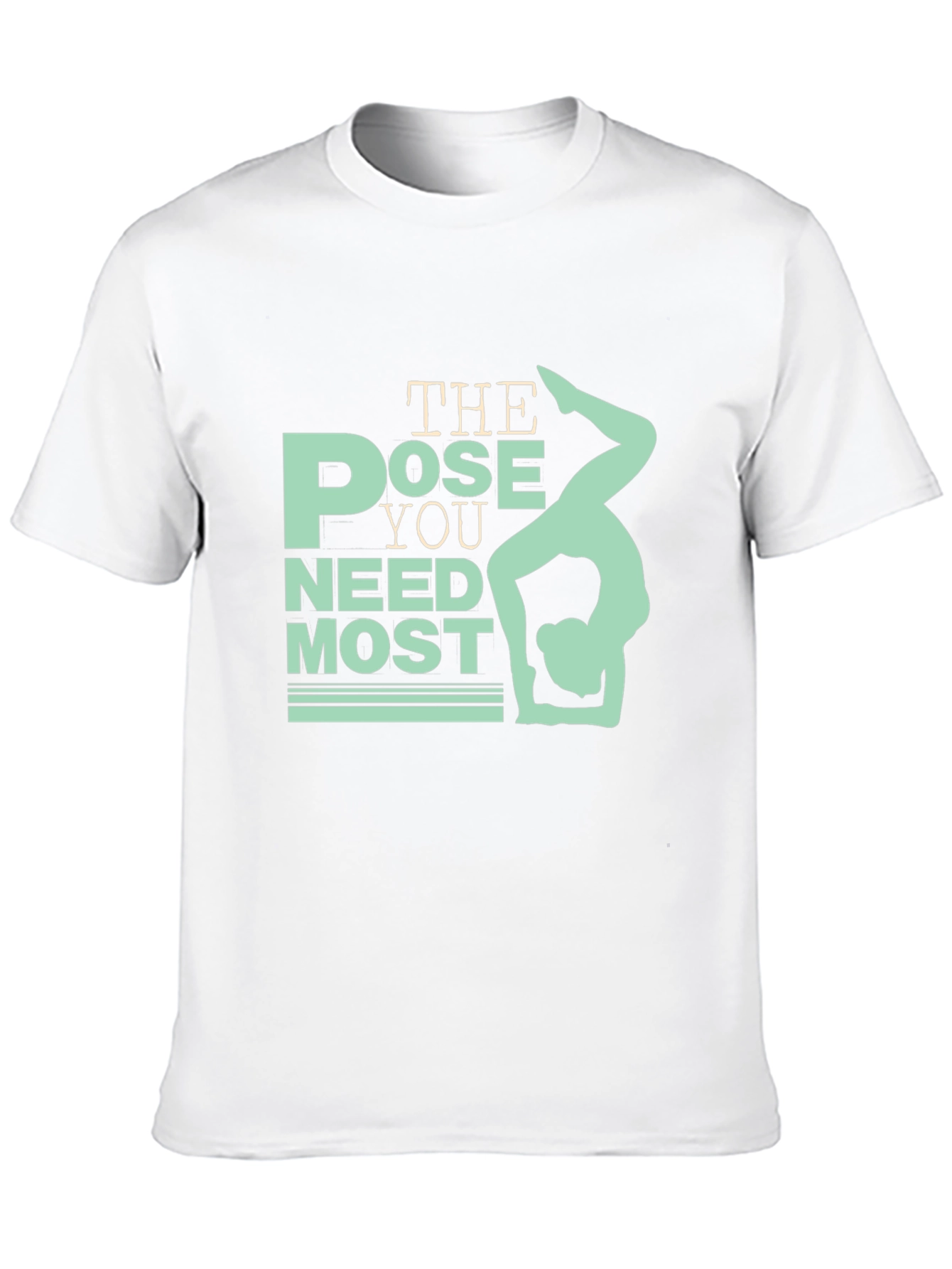 Yoga Pose Graphic Tee - Need Most