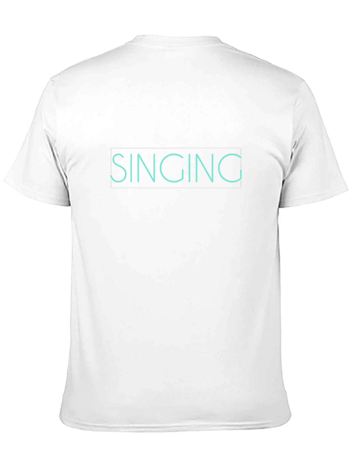 Singing Graphic Print T-Shirt