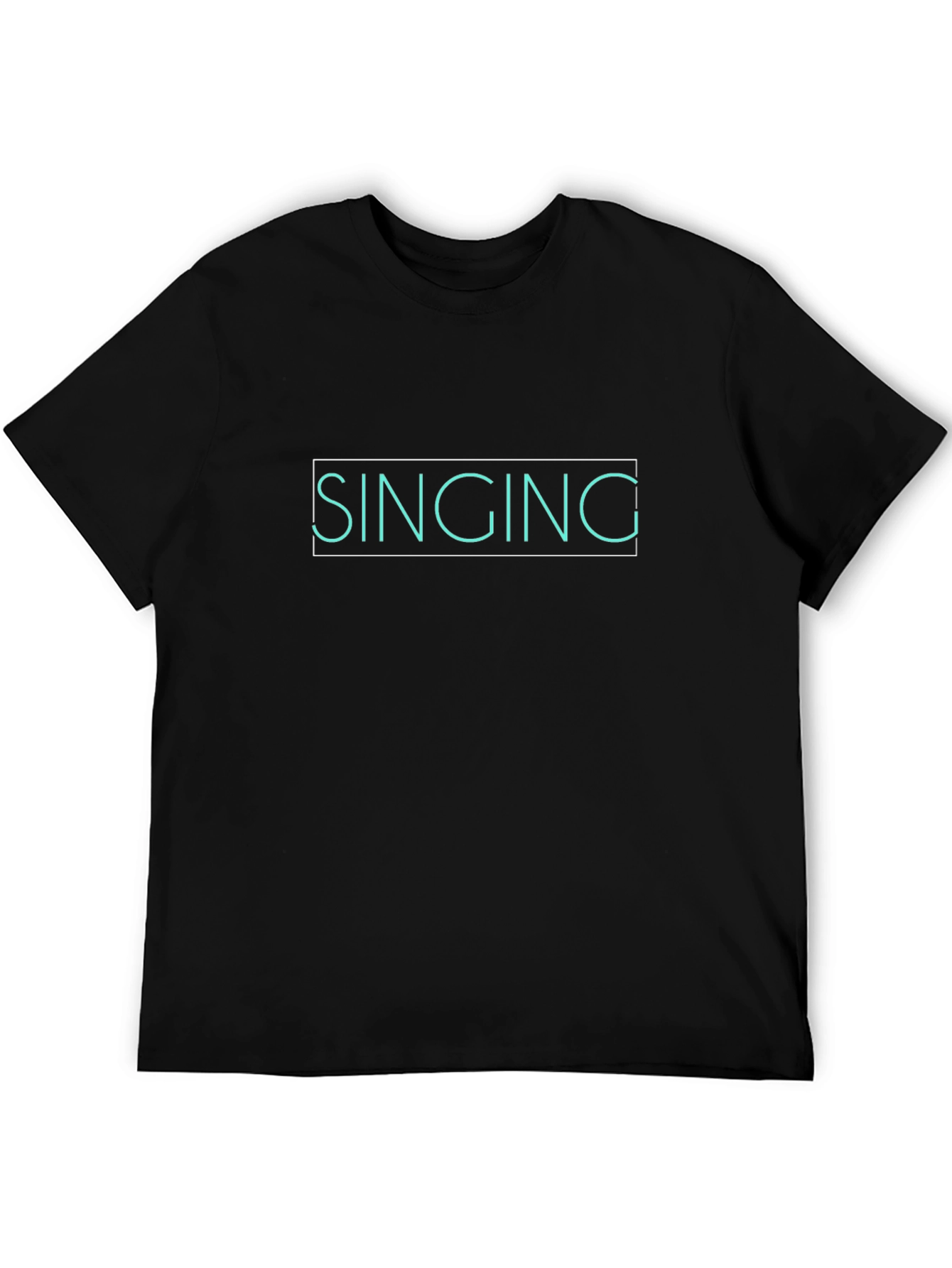 Singing Graphic Print T-Shirt