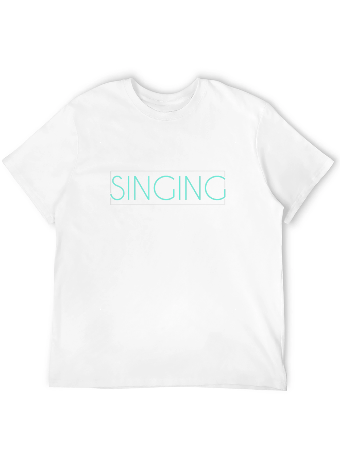 Singing Graphic Print T-Shirt
