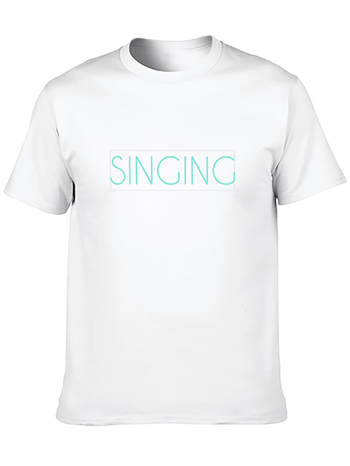 Singing Graphic Print T-Shirt