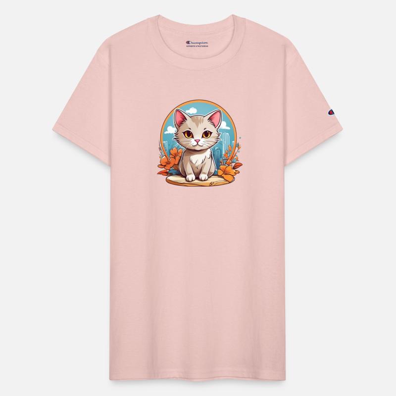 Adorable Whisker Wonders: Cute Cat Pawsitivity Tee