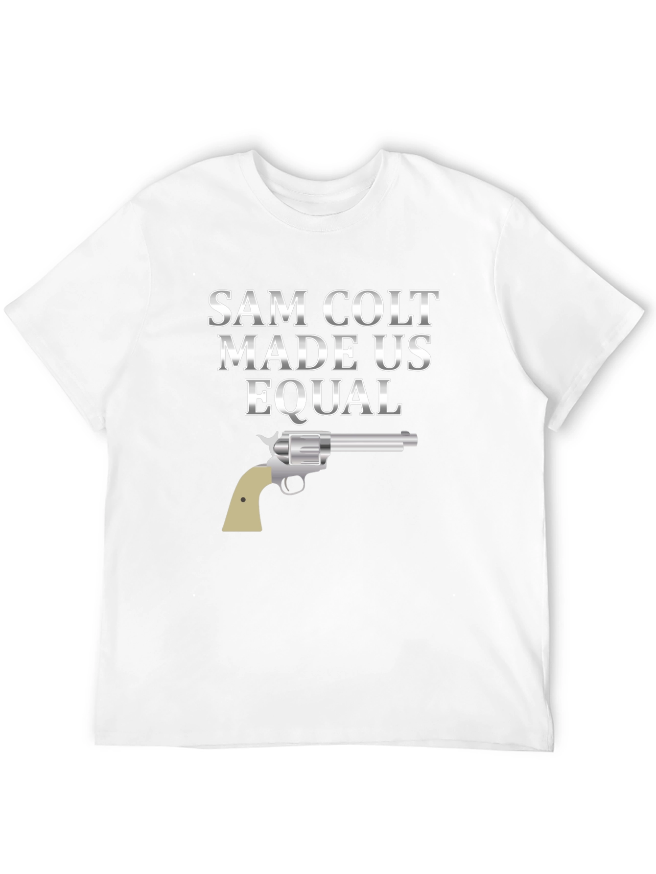 Sam Colt Made Us Equal T-Shirt - Black