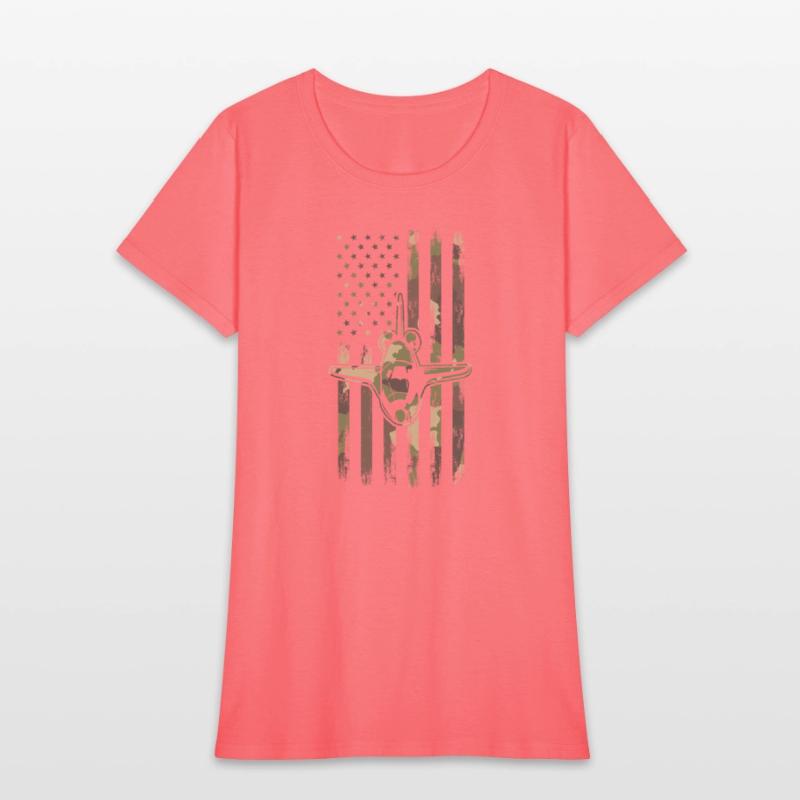 Aerospace Space Flight Space Travel American Flag