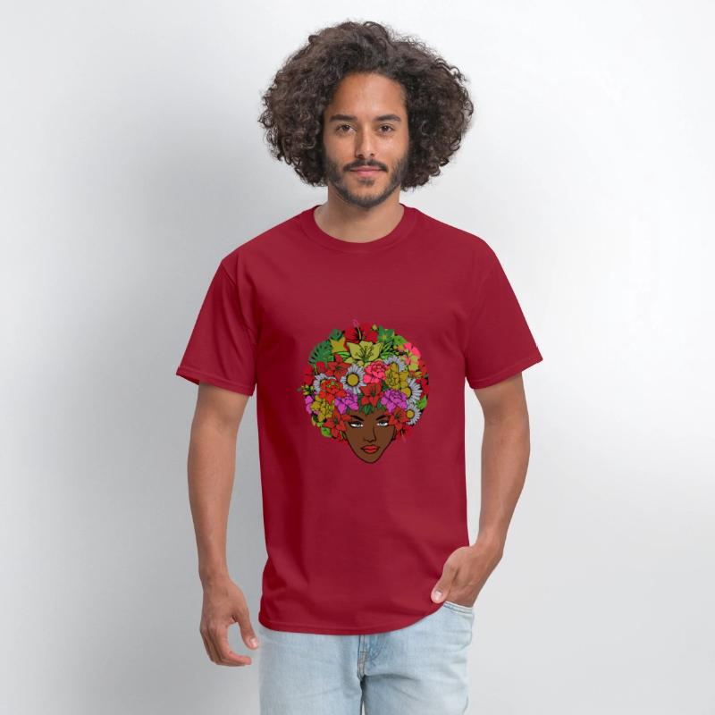 African American Natural Black Melanin Hair Pride