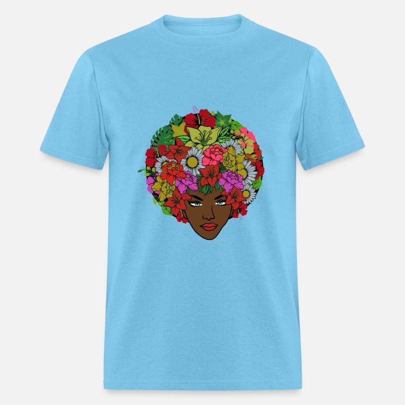 African American Natural Black Melanin Hair Pride