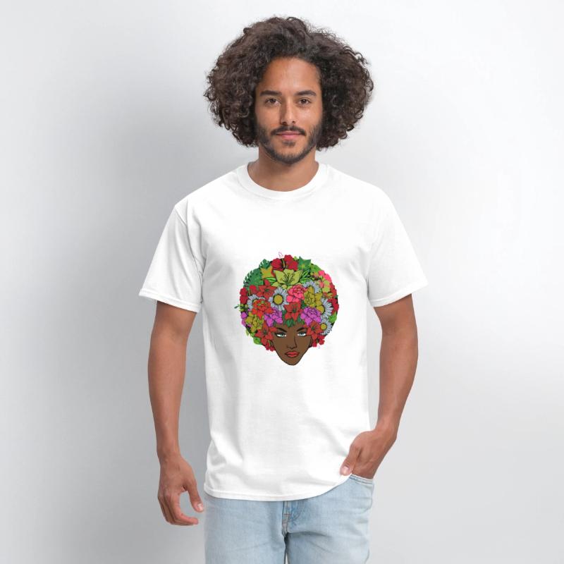 African American Natural Black Melanin Hair Pride