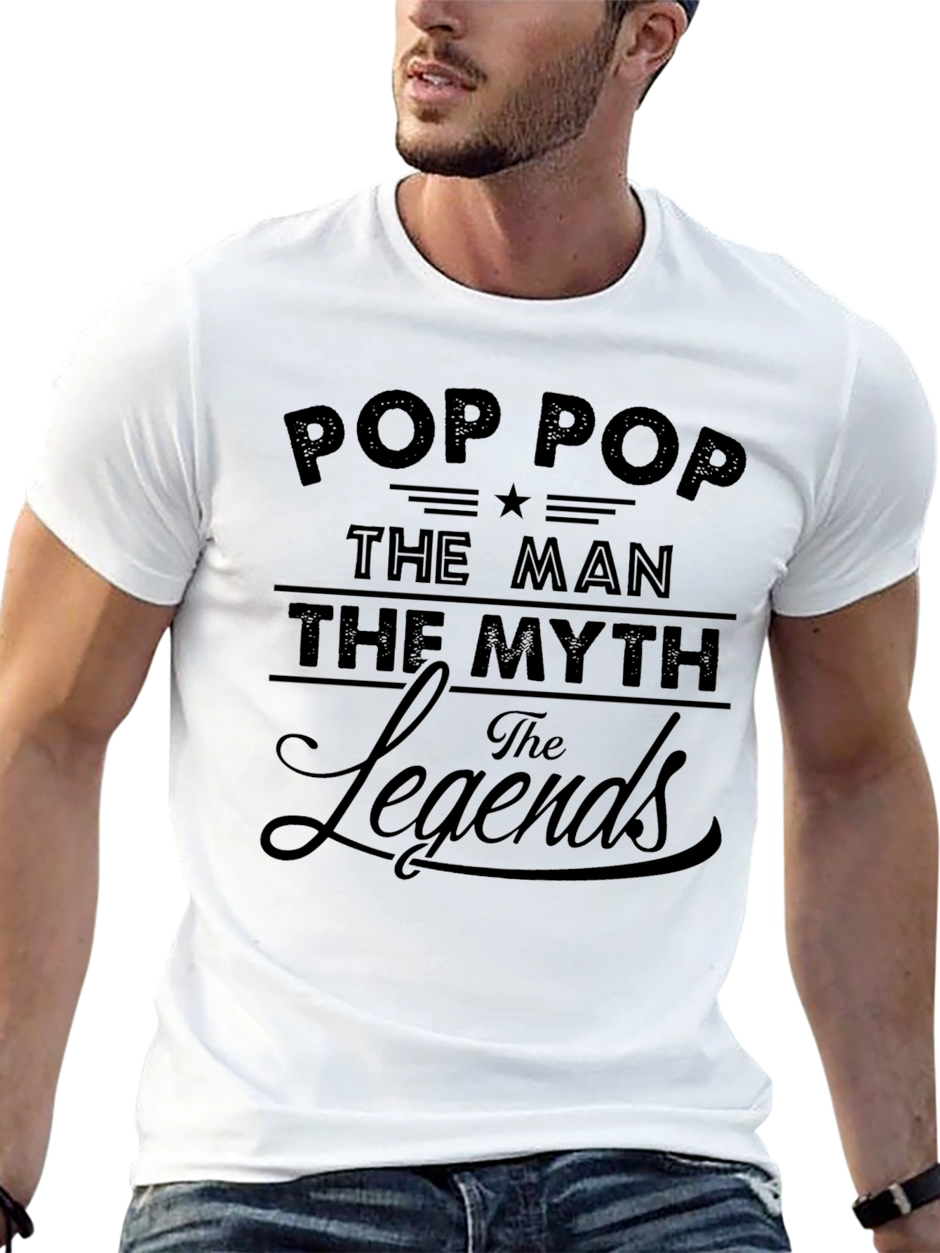 Pop Pop The Man The Myth The Legend T-Shirt