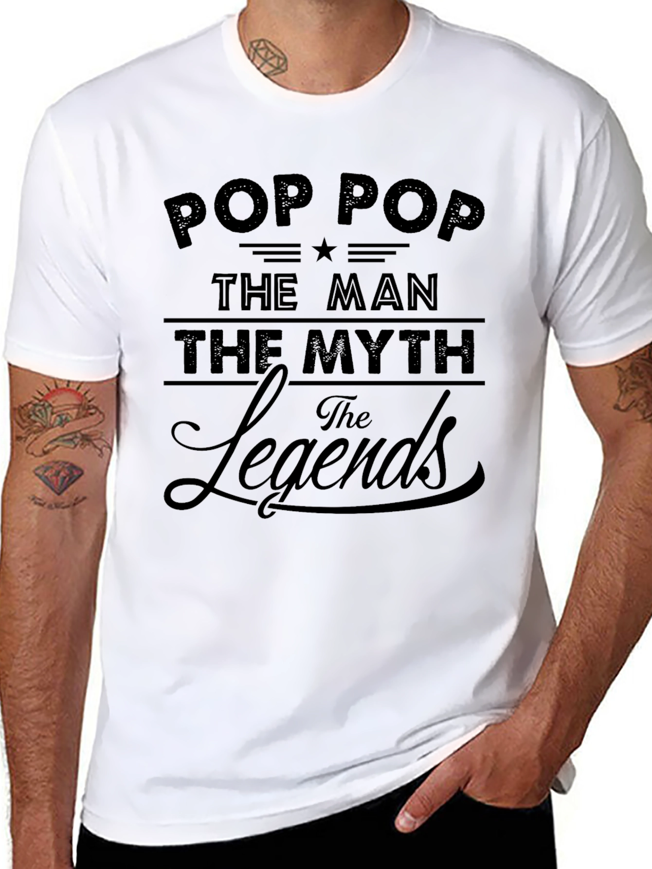 Pop Pop The Man The Myth The Legend T-Shirt