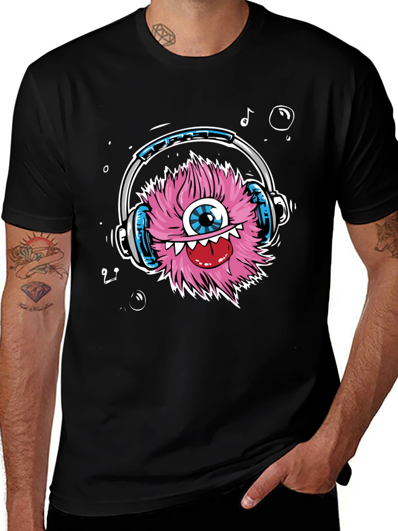 Monster Headphones Graphic Tee - Funky & Unique