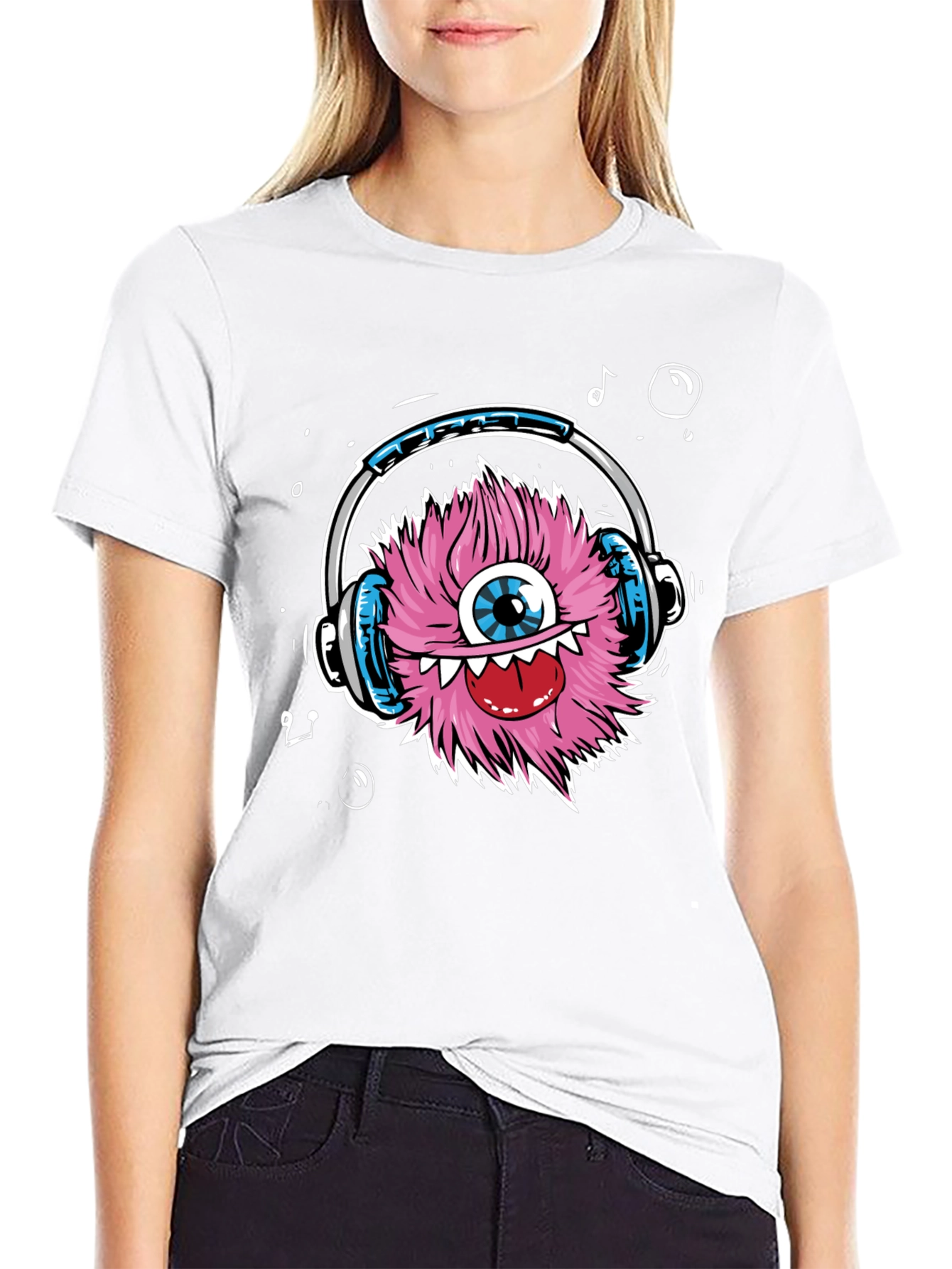 Monster Headphones Graphic Tee - Funky & Unique