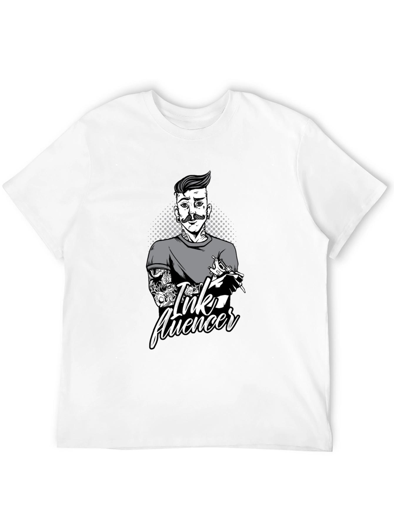 Ink Influencer Graphic Tee - Tattoo Artist T-Shirt