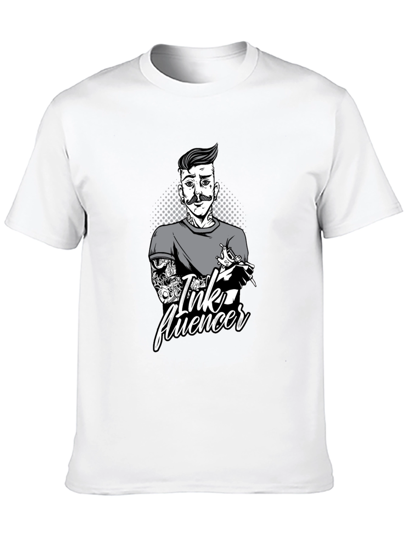 Ink Influencer Graphic Tee - Tattoo Artist T-Shirt