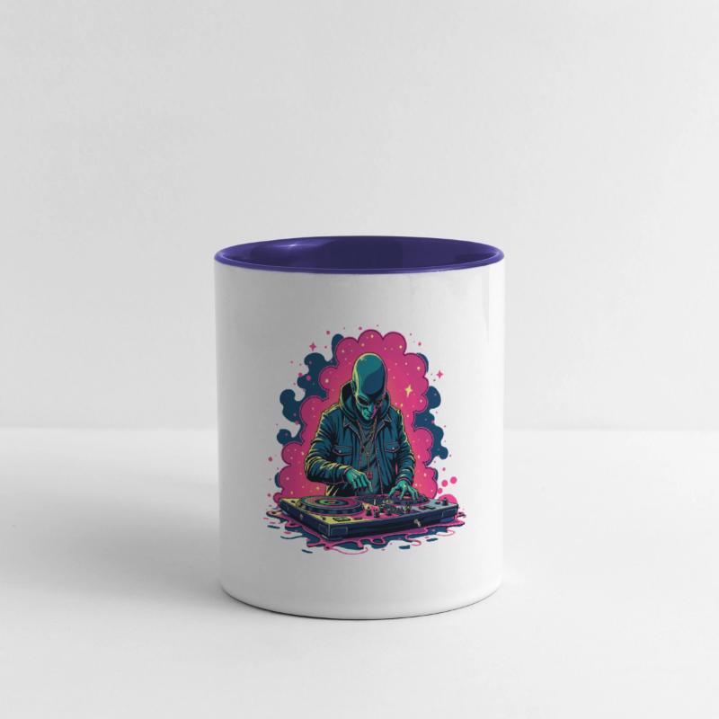 Alien Extraterrestrial DJ Music