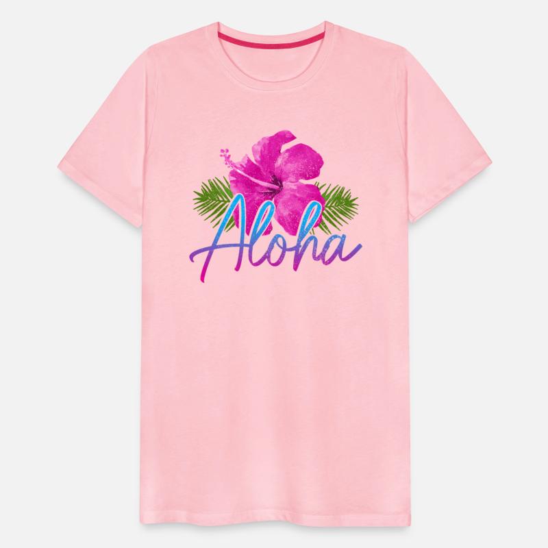 Aloha Hawaiian Islands Hawaii Surf Hibiscus