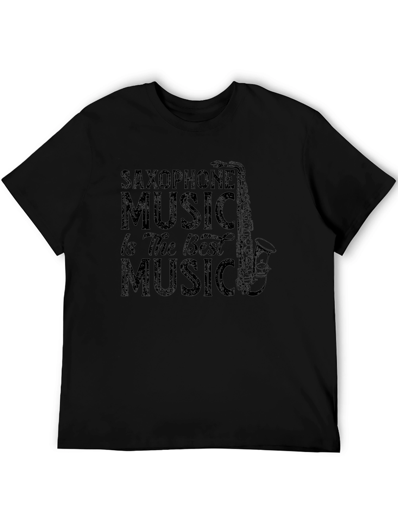 Saxophone Music T-Shirt - Music Lover Tee