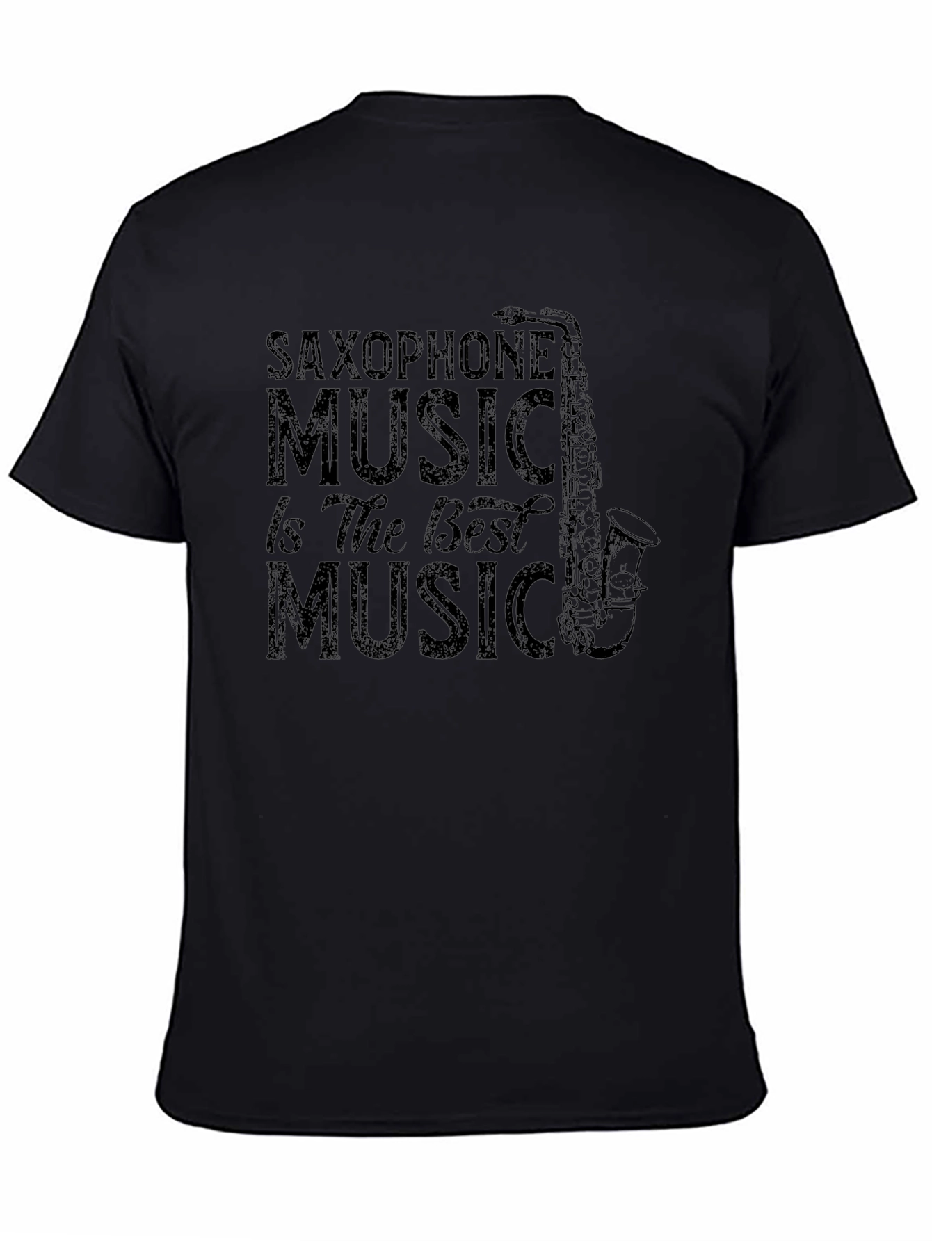 Saxophone Music T-Shirt - Music Lover Tee