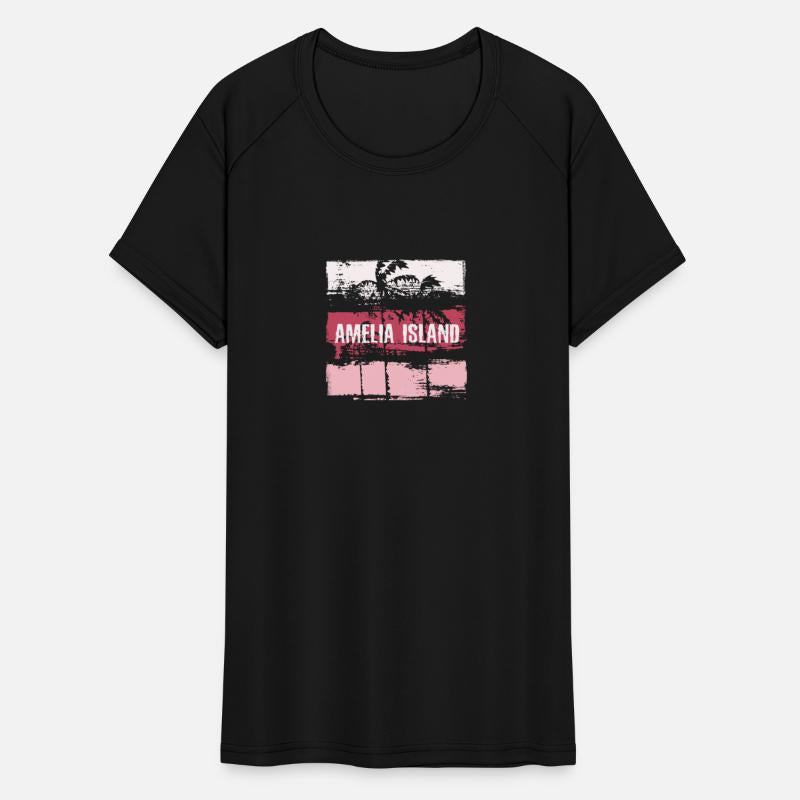 Amelia Island Florida Vacation Souvenir Abstract