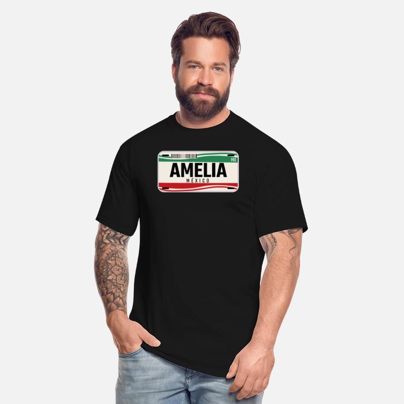 Amelia Personalized Mexican Vehicle plates w name