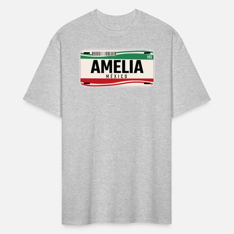 Amelia Personalized Mexican Vehicle plates w name