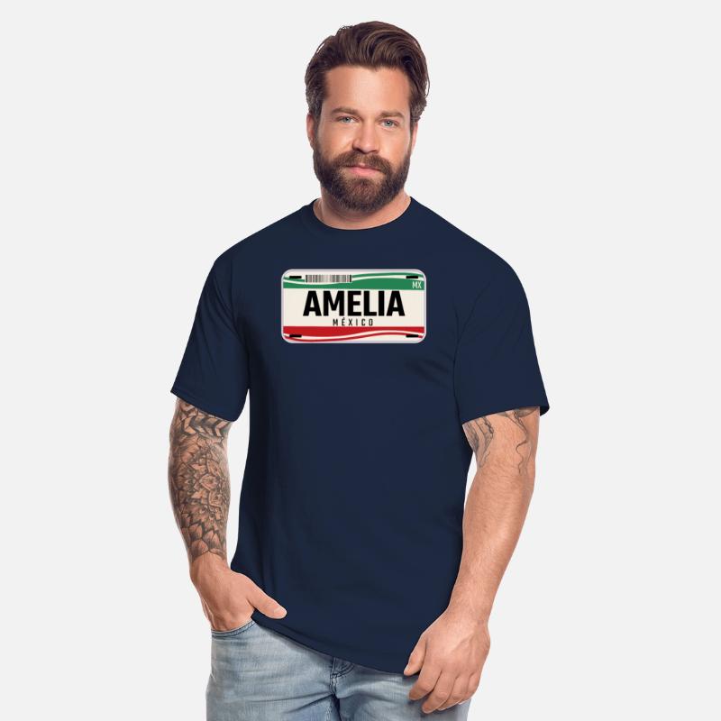 Amelia Personalized Mexican Vehicle plates w name