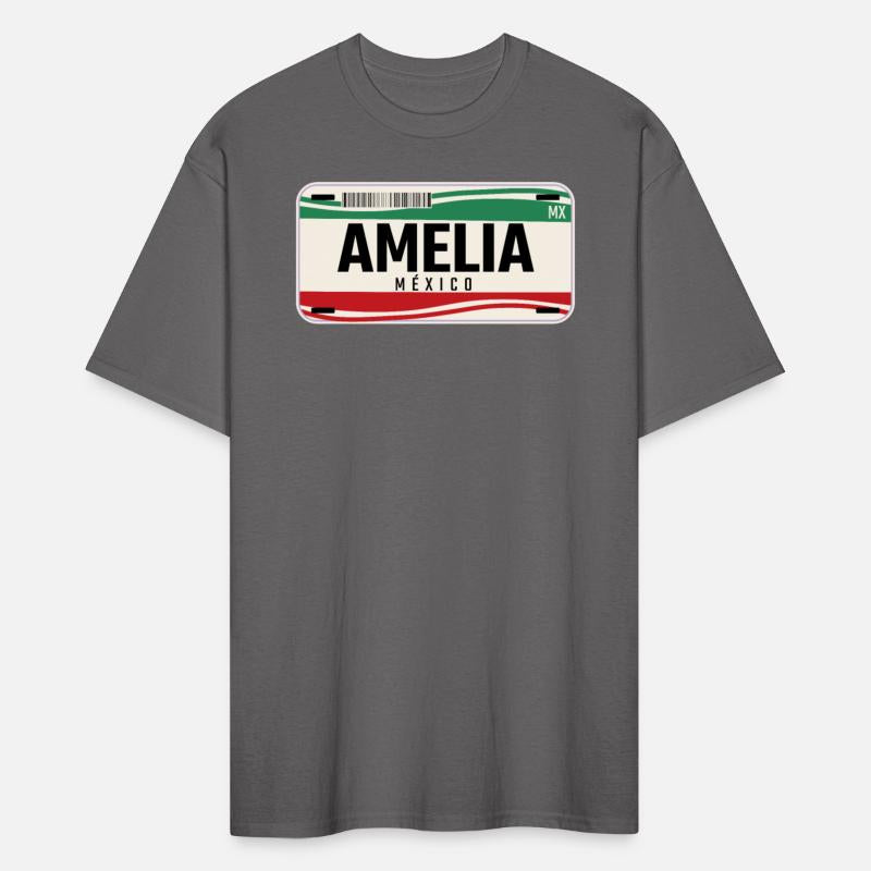Amelia Personalized Mexican Vehicle plates w name