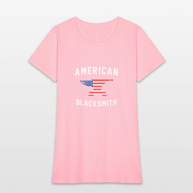 American Blacksmith Flag United States Patriotic