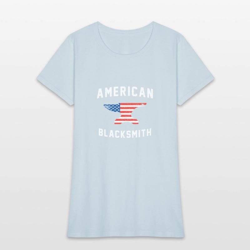 American Blacksmith Flag United States Patriotic