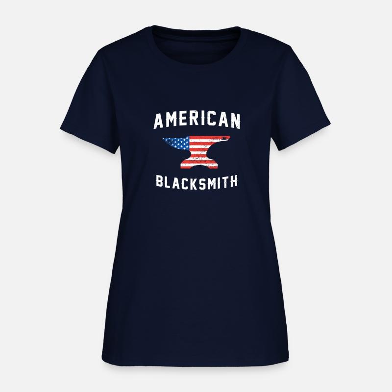 American Blacksmith Flag United States Patriotic