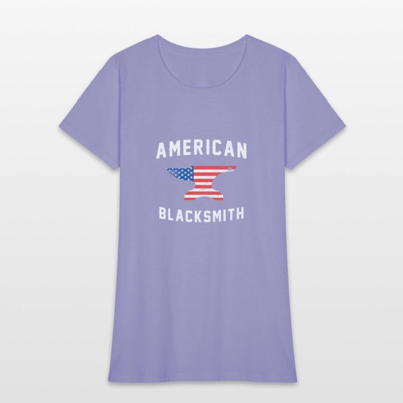 American Blacksmith Flag United States Patriotic