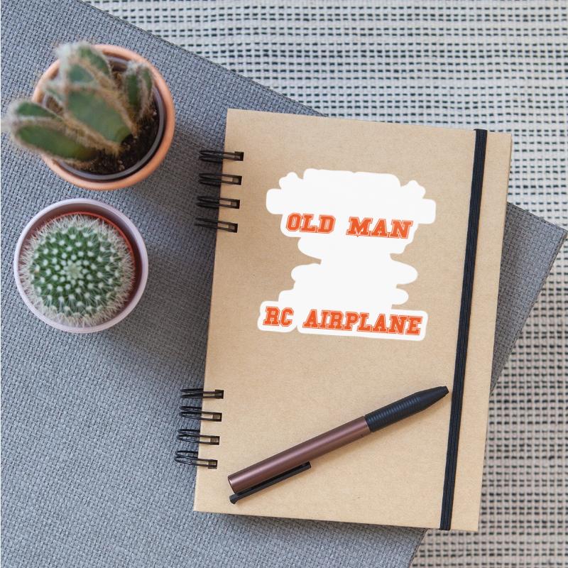 An Old Man With A RC Airplane