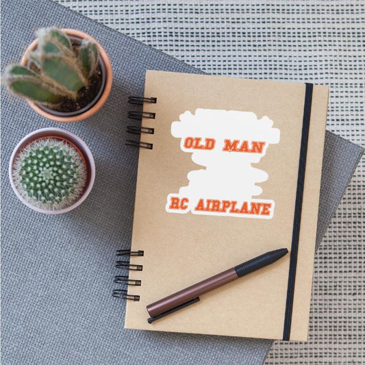 An Old Man With A RC Airplane