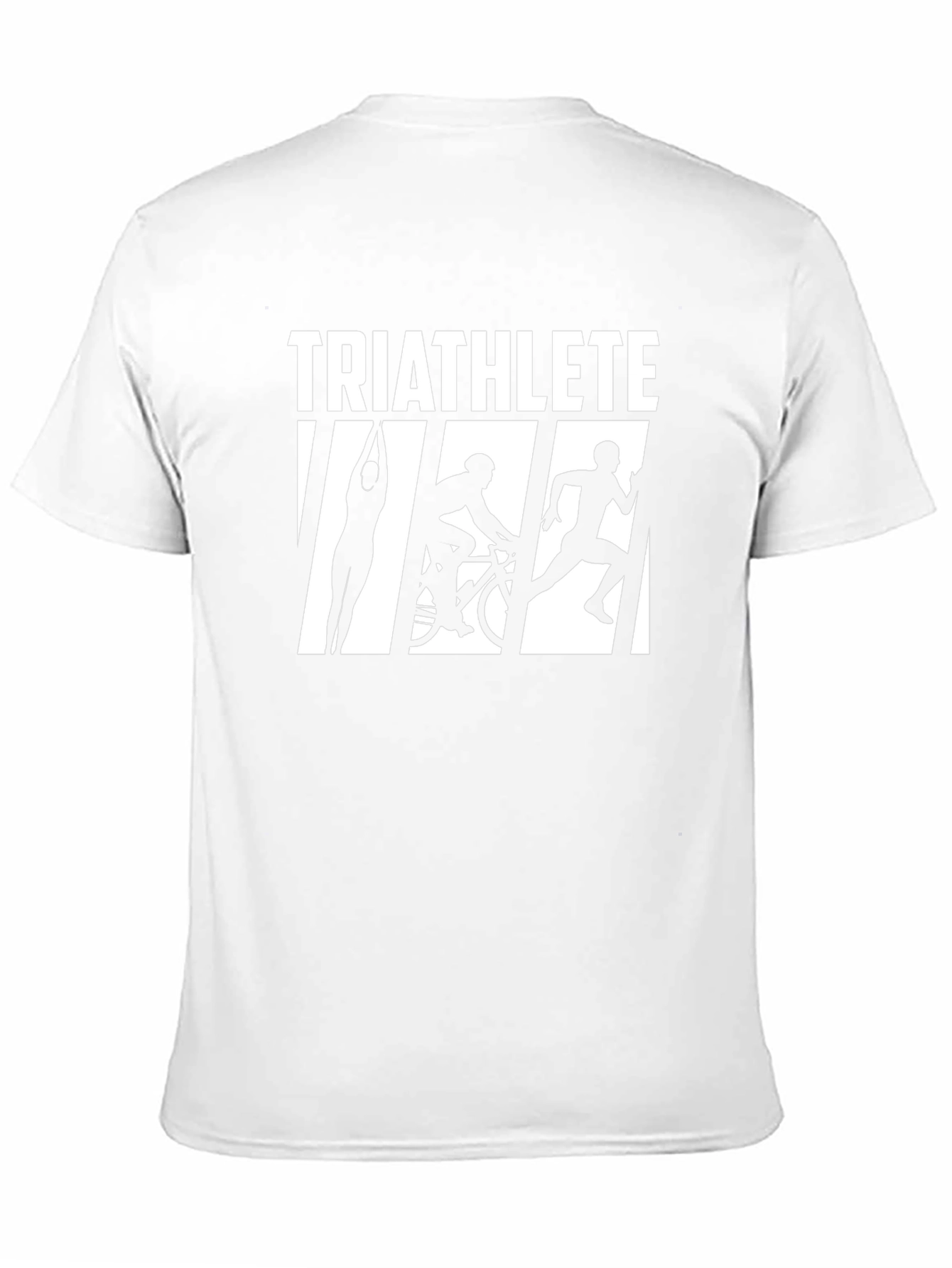 Triathlete Black Graphic Tee