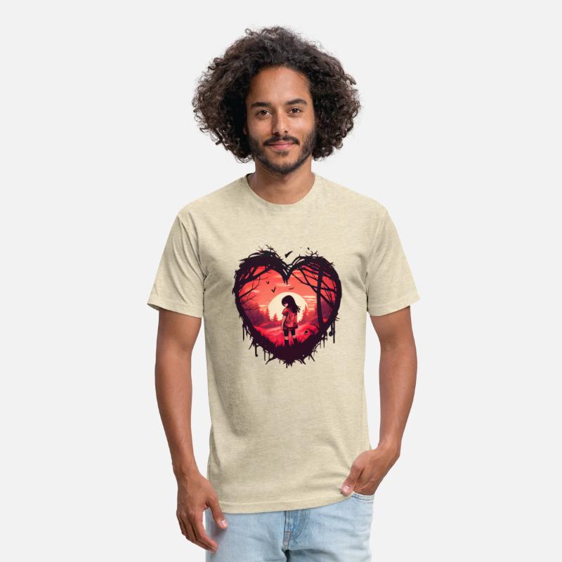 Anime Girl lost Love two Emblem