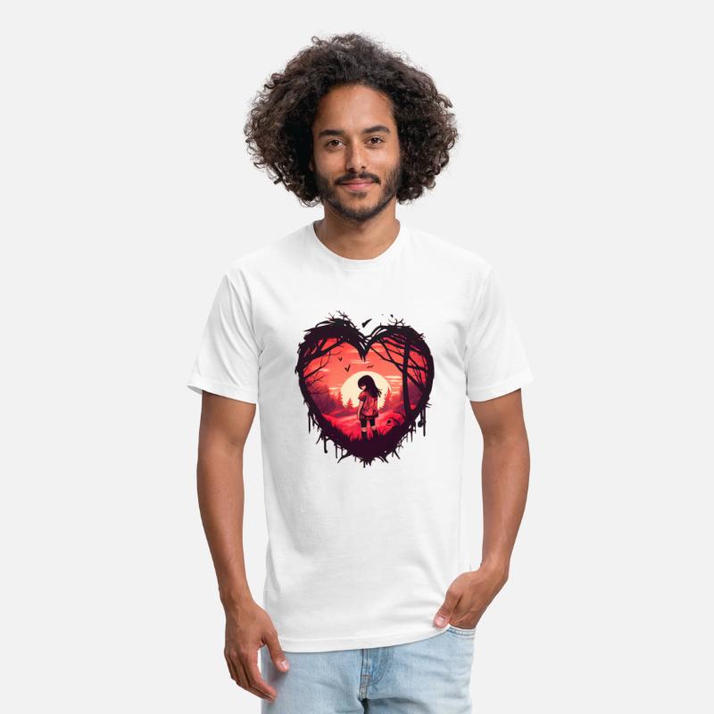 Anime Girl lost Love two Emblem