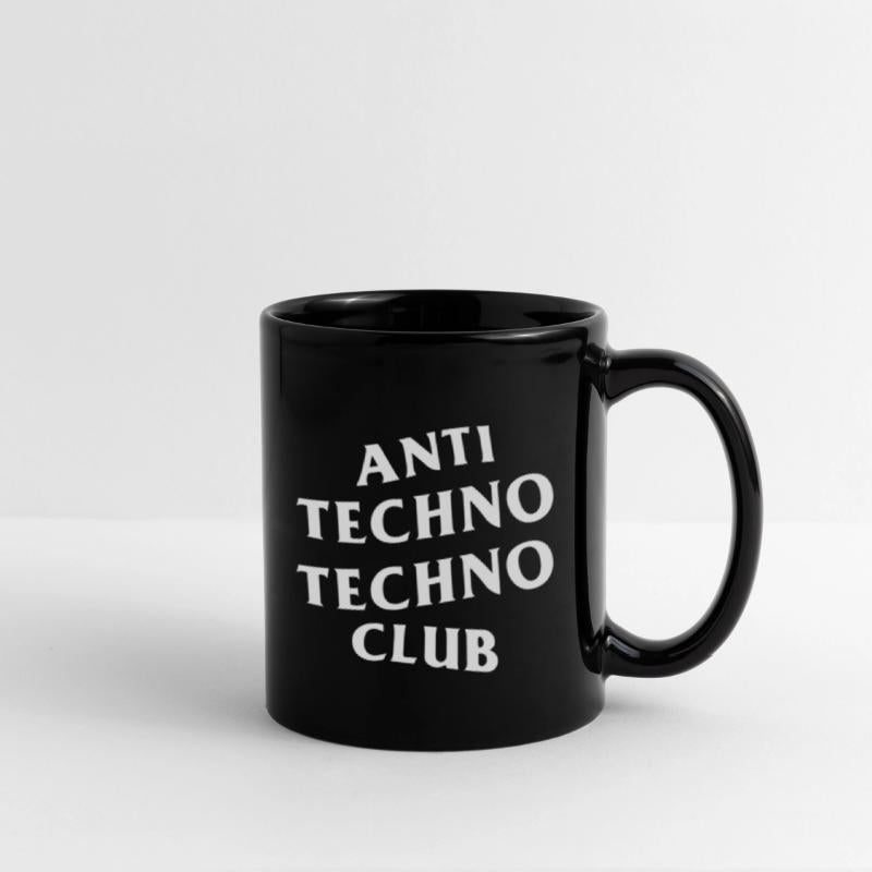 Anti Techno Techno Club White Logo