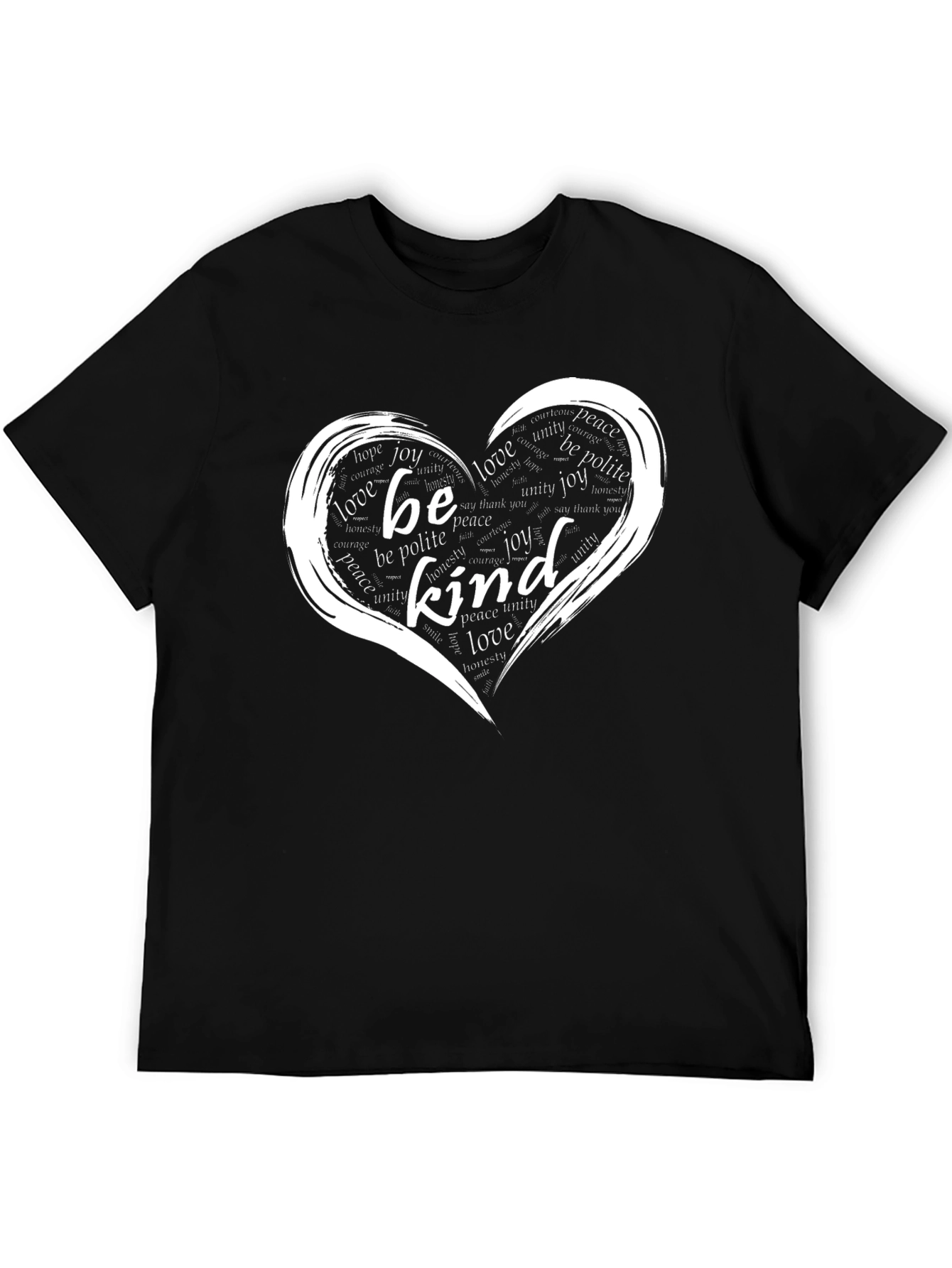 Be Kind Heart Graphic T-Shirt