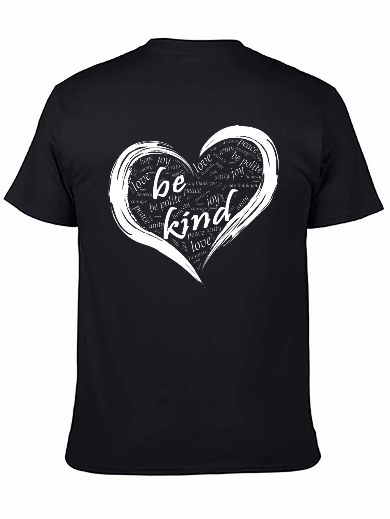 Be Kind Heart Graphic T-Shirt