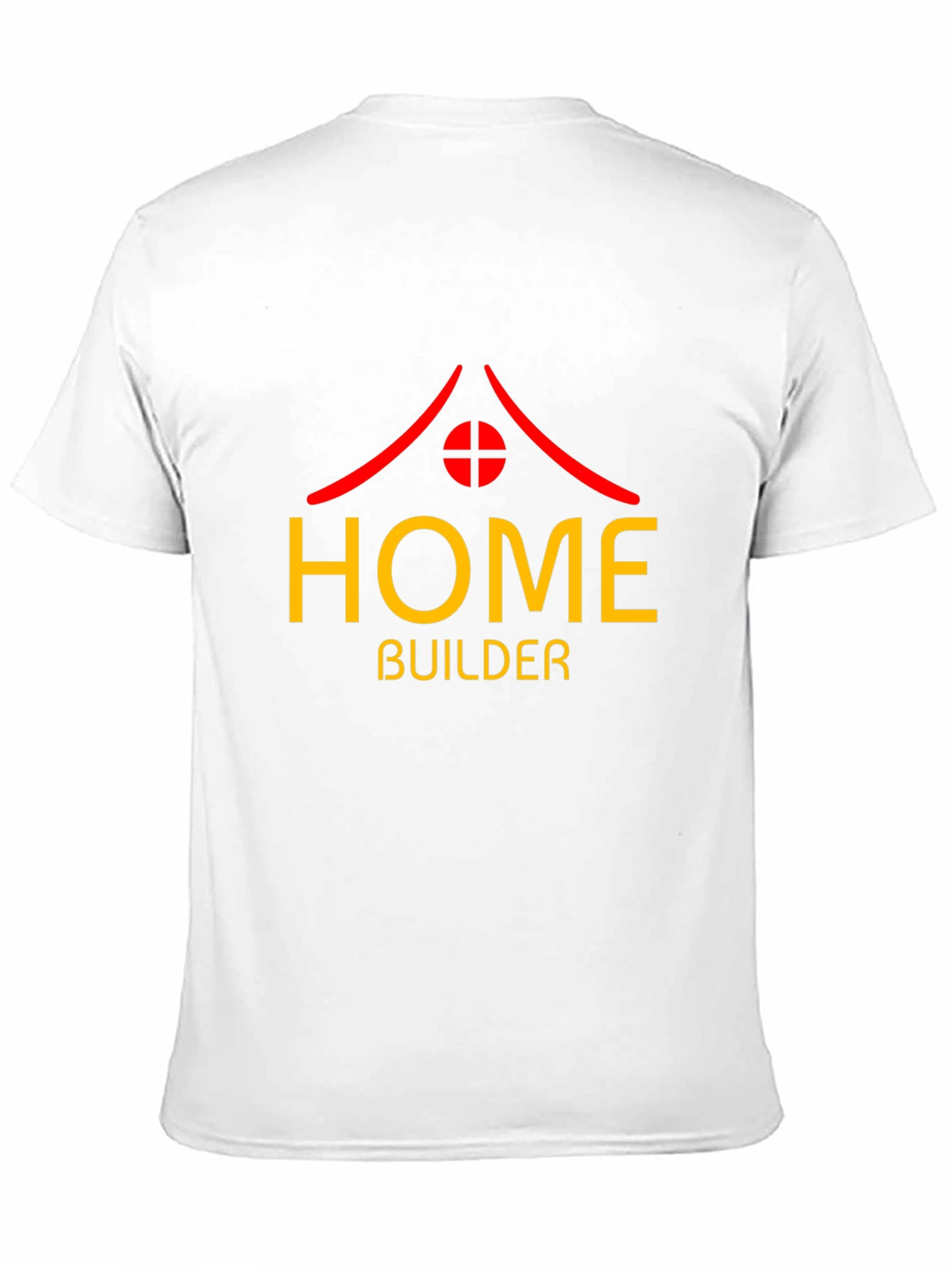 Home Builder Graphic Tee - Black Cotton T-Shirt