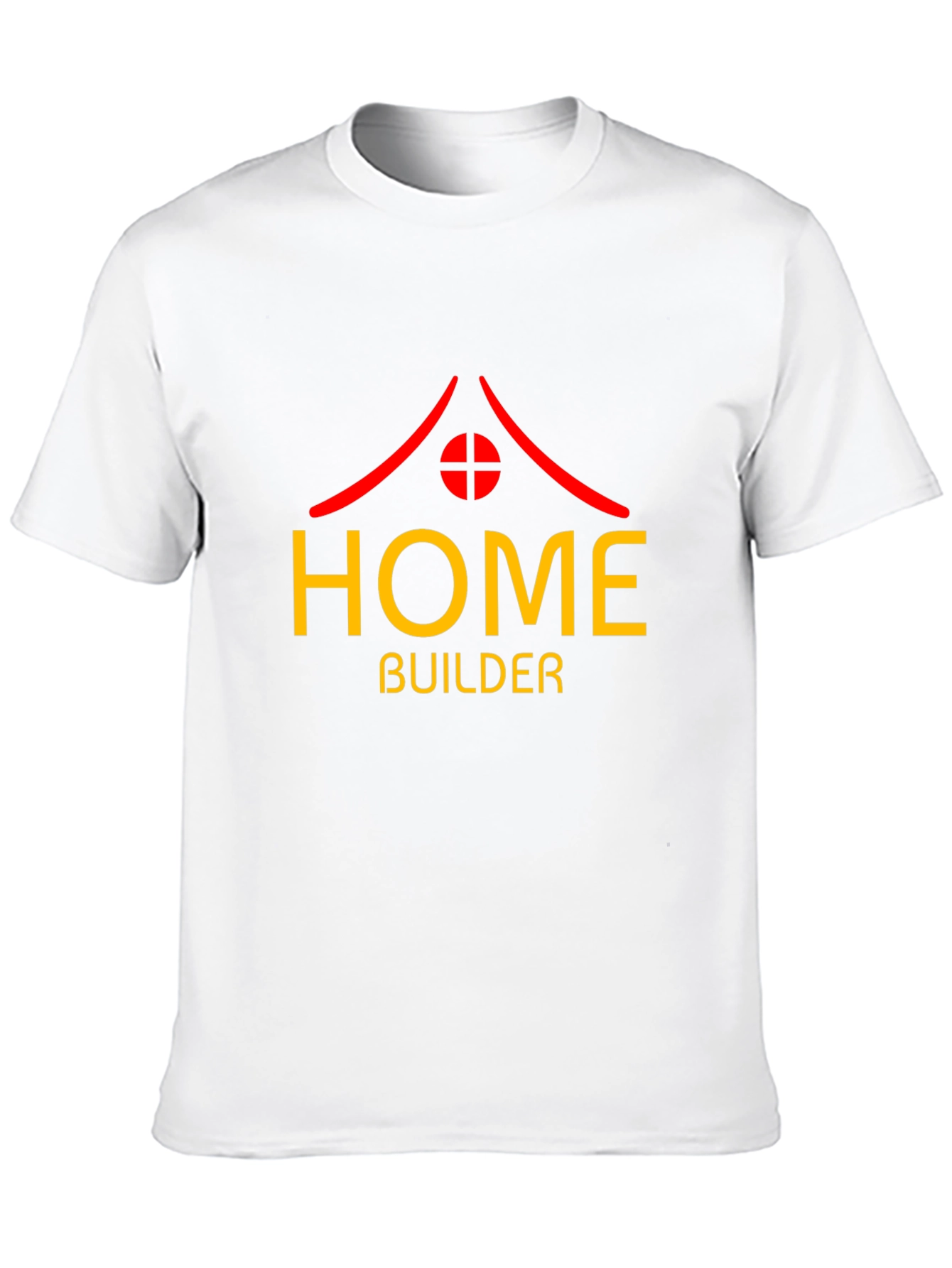 Home Builder Graphic Tee - Black Cotton T-Shirt