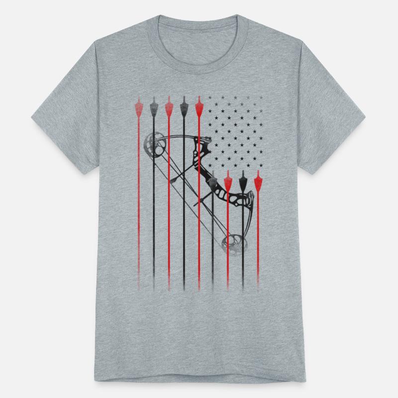 Archery Archer Usa American Flag