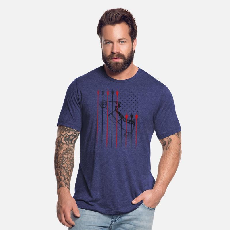 Archery Archer Usa American Flag