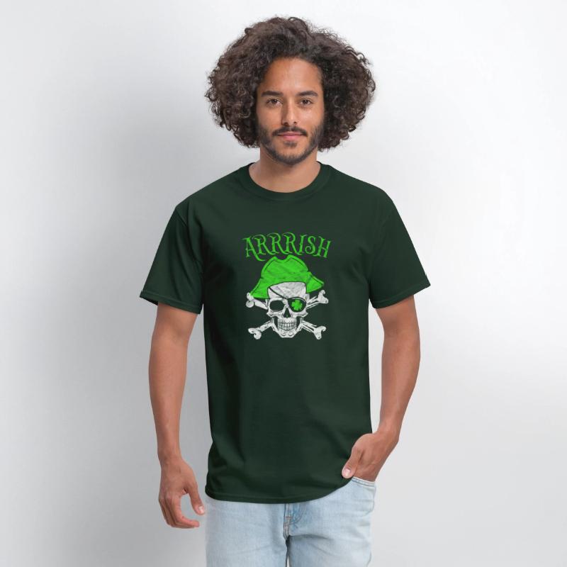 Arrrish Saint Patric Day Irish Pirate St Patty