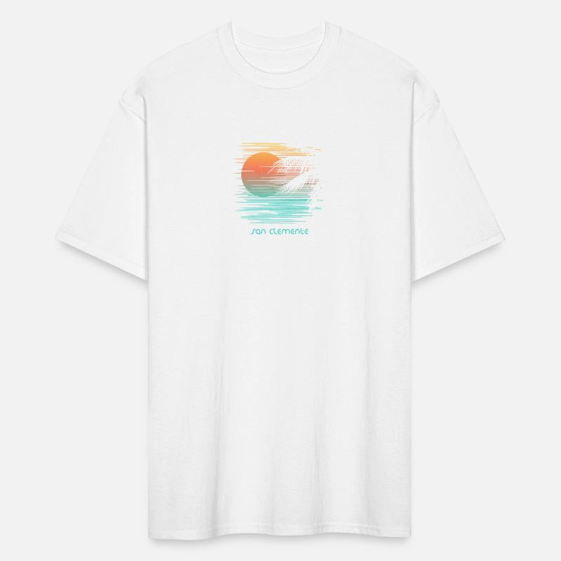 Artistic San Clemente California Palm Tree