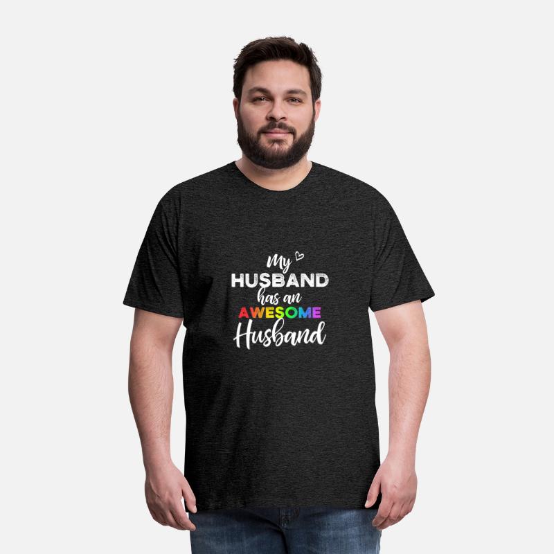 Awesome Husband - LGBT Gay Pride Gay Wedding Gay