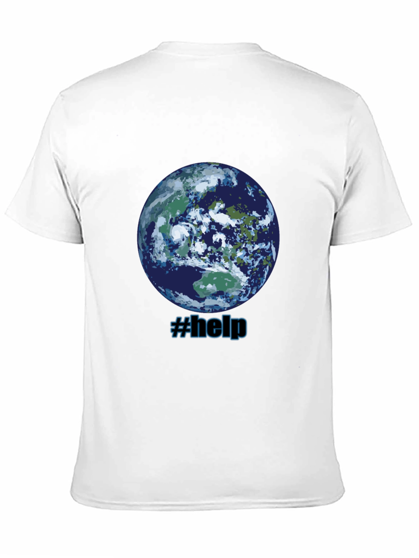 Earth Graphic Tee - Help Save the Planet