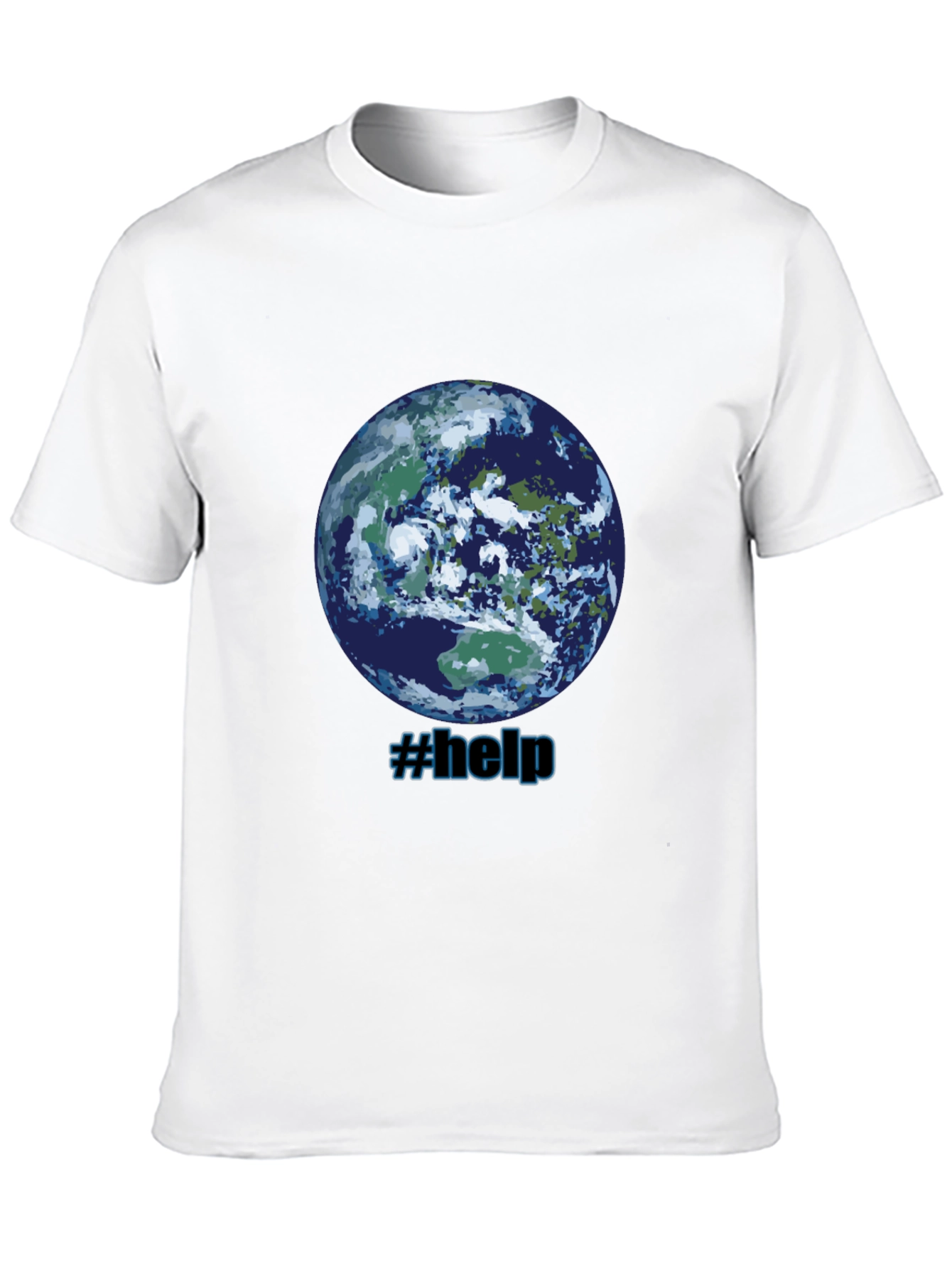 Earth Graphic Tee - Help Save the Planet